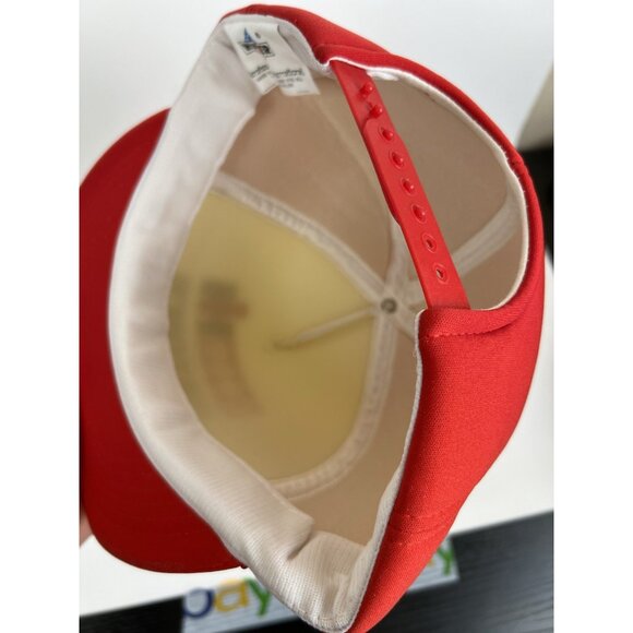 Vintage Case Tractor Insulated Trucker Snapback Hat 80s Farm Winner - Picture 8 of 10